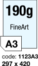 FineArt inkjet fotopapír - 190g/m2