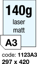 matn laser papr - 140 g/m2