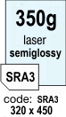oboustrann pololeskl laser papr  - 350 g/m2
