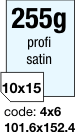 saténový/ perlový inkjet fotopapír - 255 g/m2