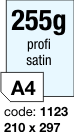 saténový/ perlový inkjet fotopapír - 255 g/m2