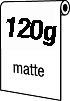 Matný inkjet fotopapír 50m - 120 g/m2 + 10m zdarma