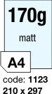 Inkjet Fotopapier Matt - 170 g/m2
